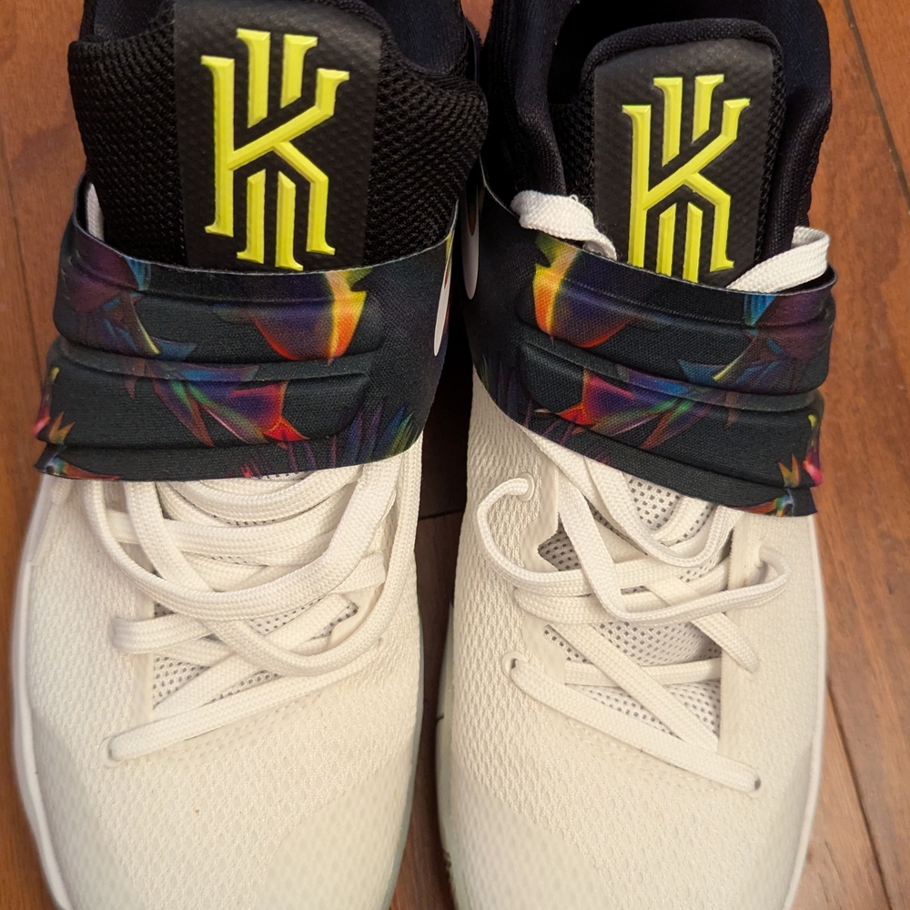 Nike Kyrie 2 White and Black Nike Shoes